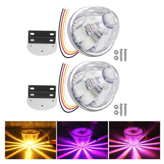 LEDowa lampka obrysowa w kształcie arbuza ze wspornikiem Lampka obrysowa boczna w kształcie arbuza Kierunkowskaz do przyczepy ciężarowej naczepy ciężarowej samochodu ciężarowego autobusu furgonetki