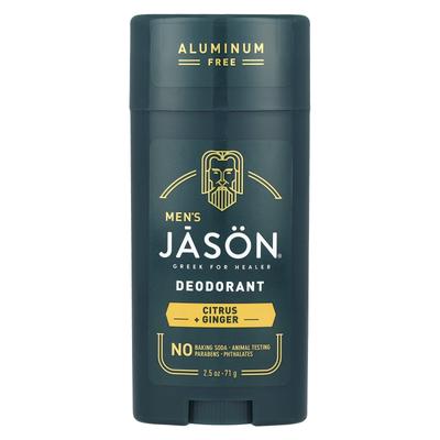 Men's, Deodorant, Aluminum-Free, Citrus + Ginger, 2.5 Oz (71 G)