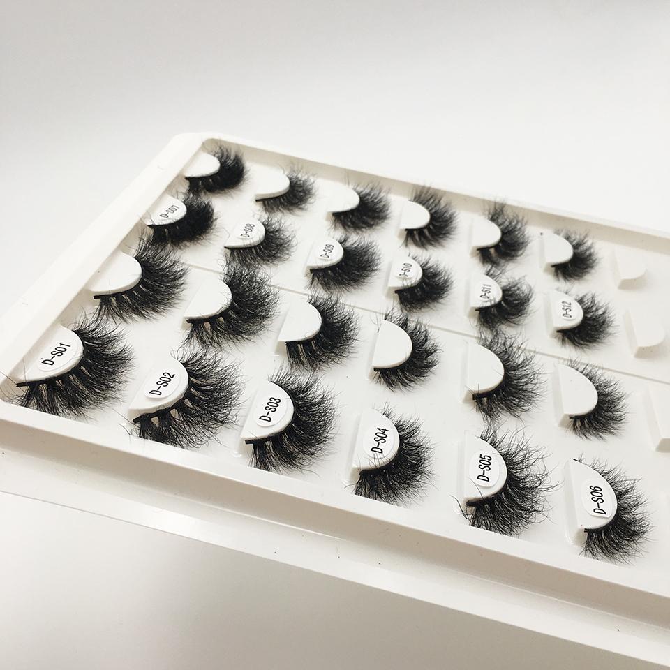 RED SIREN Mink Eyelashes Fluffy Mink Lashes Handmade 100% Mink Hair Short Natural Eyelashes Make Up Eye Lashes 3d Mink Lashes