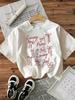 Graphic T Shirt Harajuku Women's 90s Bow Print T-Shirt Soft Crew Neck Short Sleeve Top Tee Shirt Clothing