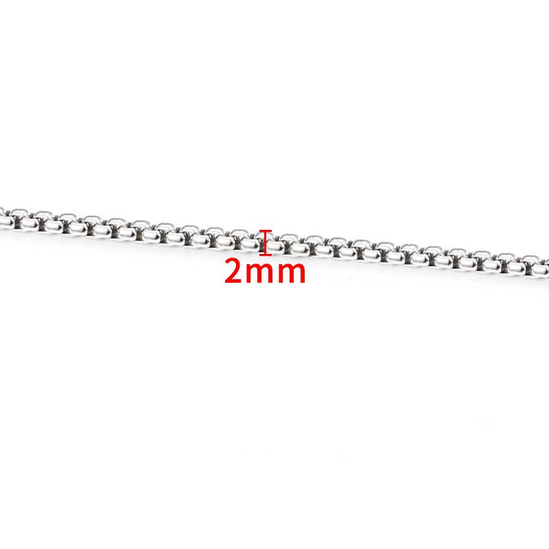 Stainless Steel Gold Chain for DIY Jewelry: Necklace & Bracelet Fashion Accessory