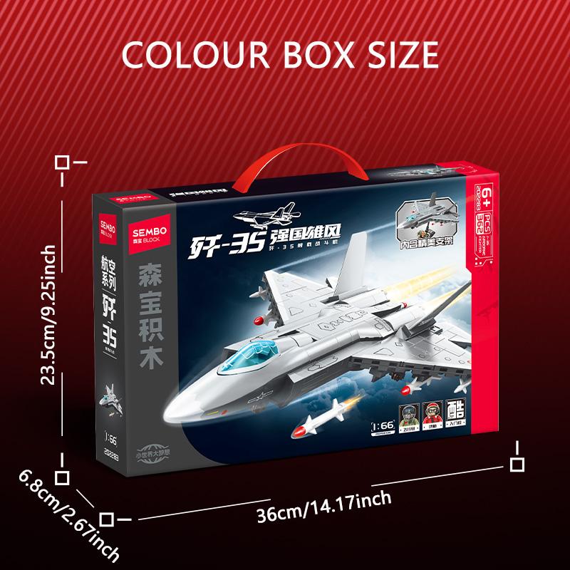 Non-Toxic Sembo Block 362Pcs Military Aircrafts Weapons Assemblage Building Blocks Fighter Model Bricks Ornament Toys Kids For Children Gifts