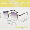 2pcs/3pcs/4pcs Geometric Pattern Retro Casual Glasses Suitable for Hiking in Summer