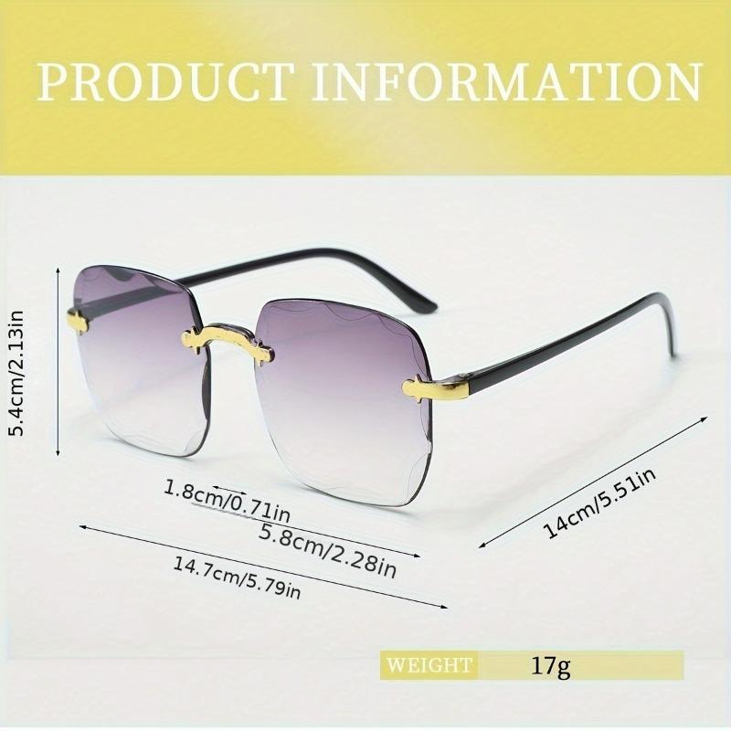 2pcs/3pcs/4pcs Geometric Pattern Retro Casual Glasses Suitable for Hiking in Summer