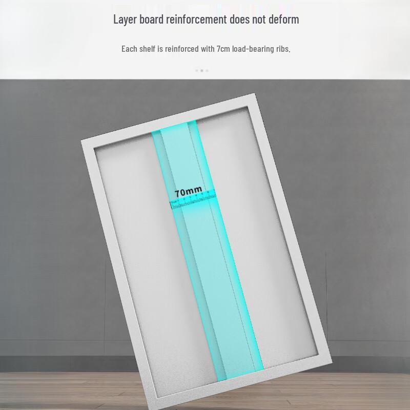 Bieying 5-Tier Carbon Steel Kitchen Storage Rack