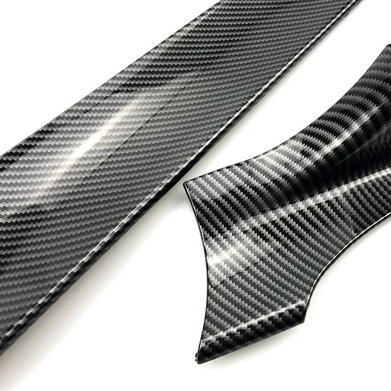 For Mercedes-Benz C-Class GLC C180L C200L GLC260 Center Console Carbon Fiber Interior Modified Trim Panels