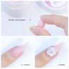 15ml Non-stick Building Gel Nail Extension Soild Gel White Clear Pink Nail Art Gel Nail Prolong  Construction Extend Glue YSL