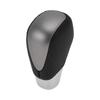 RATCHROLL Automatic Gear Shift Knob for Toyota Alphard 200 Series Plastic Faux Leather Automotive Gearbox Stick Shifter Lever Black Silver Tone