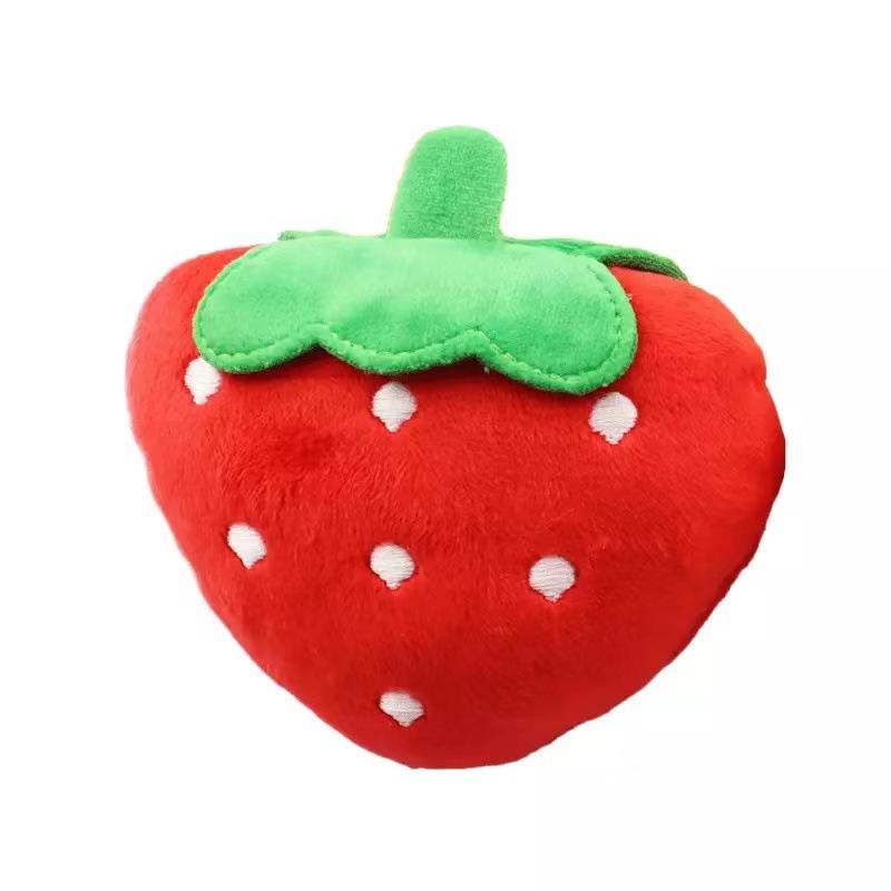 Food Dog Simulation Sound Plush Toy Pet Accessories Teeth Grinding Play Gift
