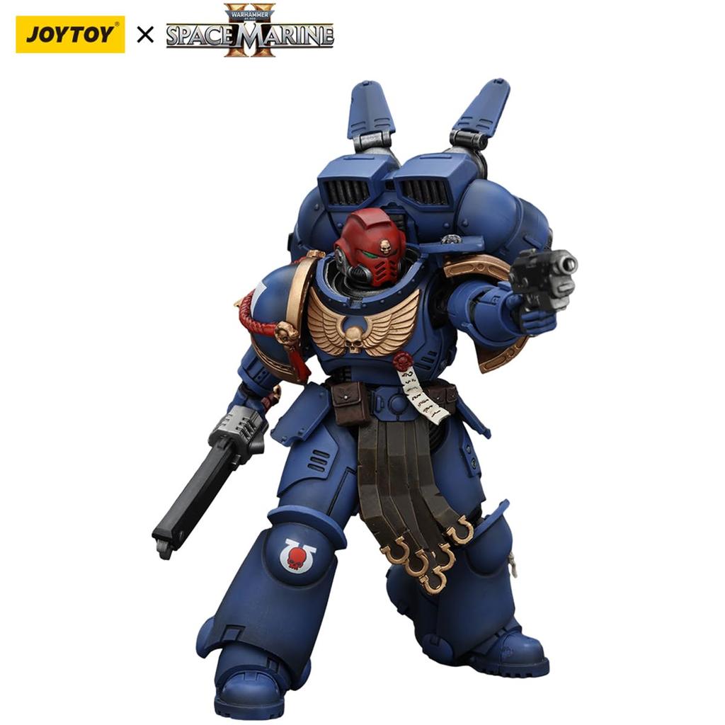 HiPlay JOYTOY Warhammer Ultramarines Sergeant Gadriel Gardriel JT00065 Marines Game Special Limited Edition Movable Figure Painted Finished Product