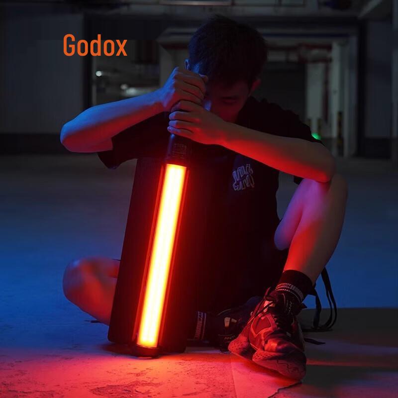 Godox LC500 Bi-Color LED Light Stick 2-Light Kit with Stands and H-Adapter