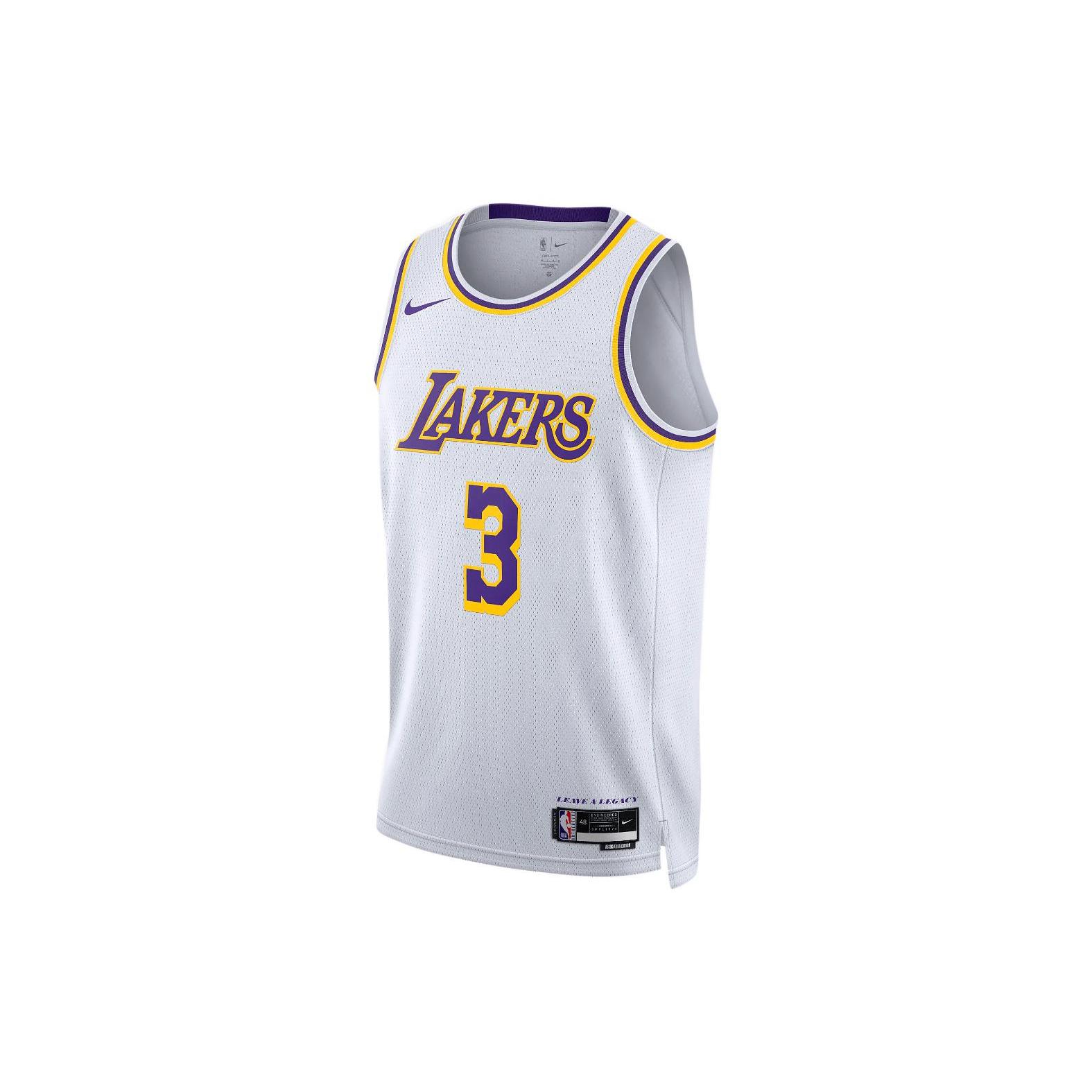 

Новая мужская джерси Nike Los Angeles Lakers Association Edition 2022/23 Nike Dri-FIT Nba Swingman DN2081-101 XXL