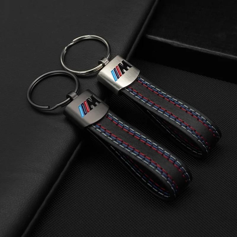 BAGD7 2026 Car Sticker Luxury Car Logo Keyring BMW M Keychain For BMW M Sport E36 E34 F31 F10 F20 F40 M3 M4 M5 F48 E46 E60 E90 E91 E30