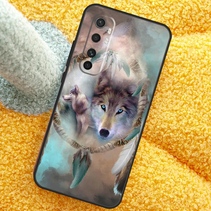 Animal Wolf Howling Case For Xiaomi 15 14 Ultra 13T 14T 15T 17 Pro Max Cover For POCO X7 F8 Pro X3 X5 X6 F5 F6 F7