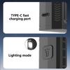 Efficient LED Camping Dust Blower Convenient Outdoor Air Dusters Blower for Lighting and Dust Clearing
