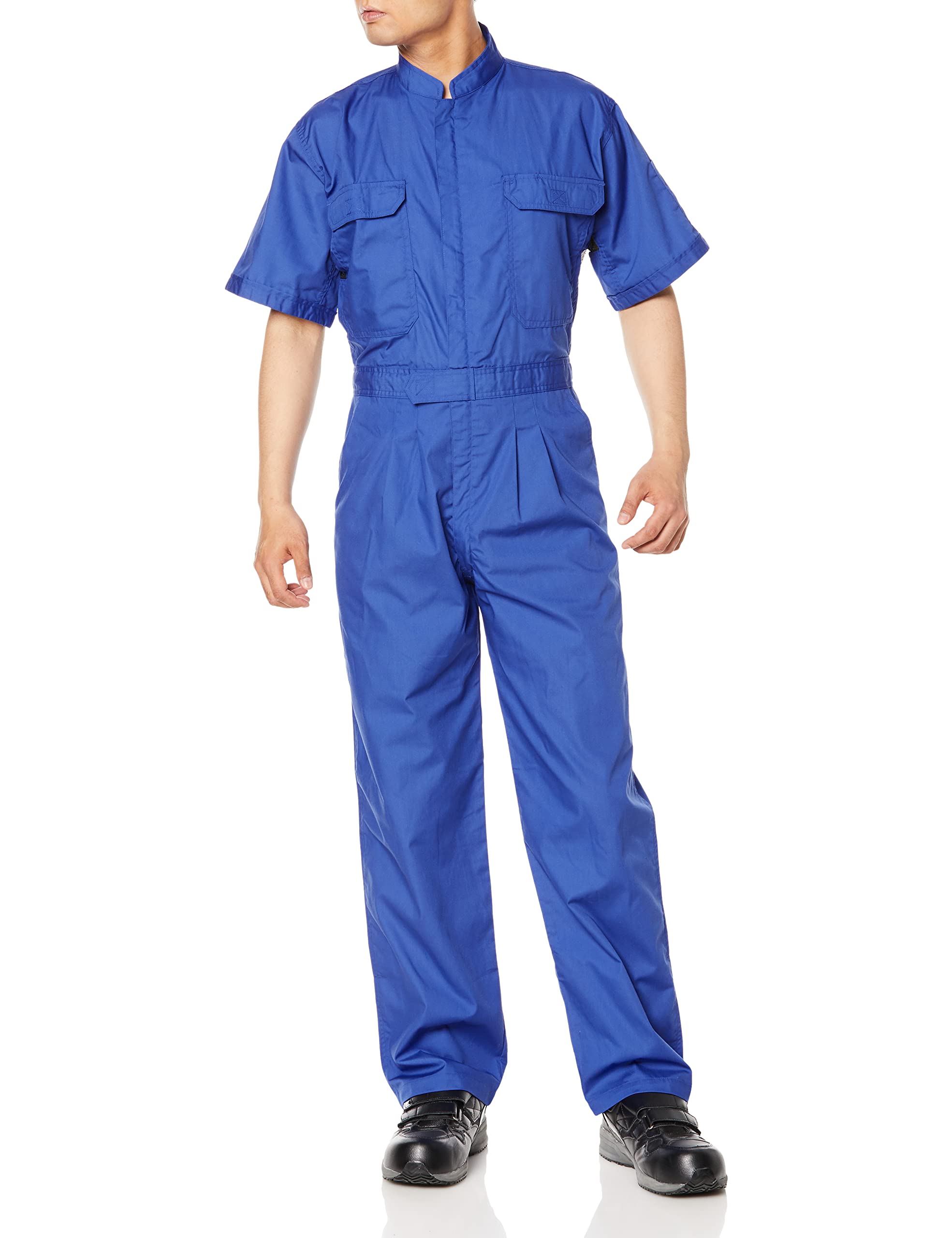 

[COCOS Nobuoka] 782 Комбинезон сетчатый с коротким рукавом, Синий, Размер L