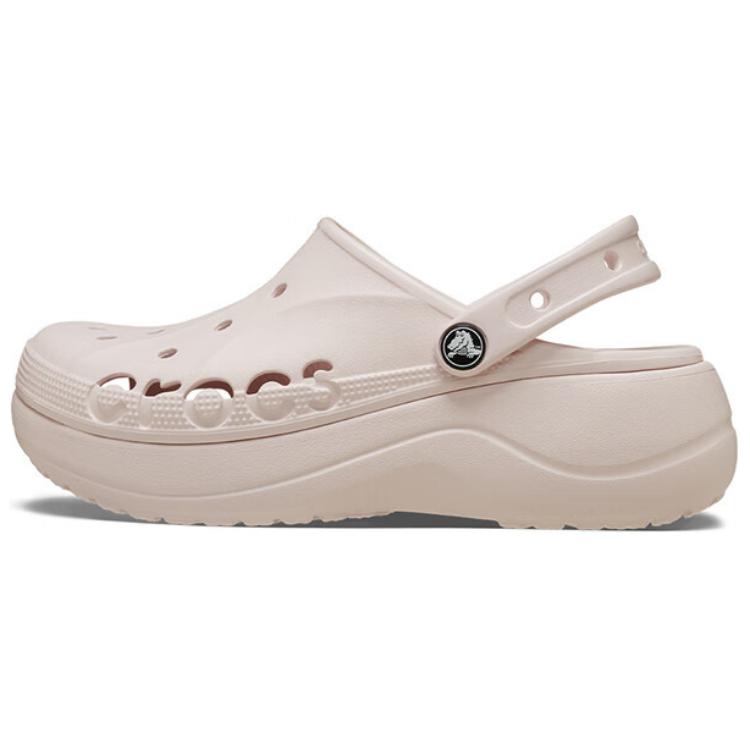 Crocs Bayou Cloud EVA Fashion Comfortable Simple Clogs Women Footwear Pink 208186-6PI