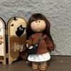 Mia Spanish 24cm Handmade BJD Waldorf Doll with DIY Replacement Clothes