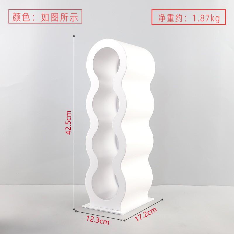 Modern Minimalist S-Shaped Metal Wine Rack