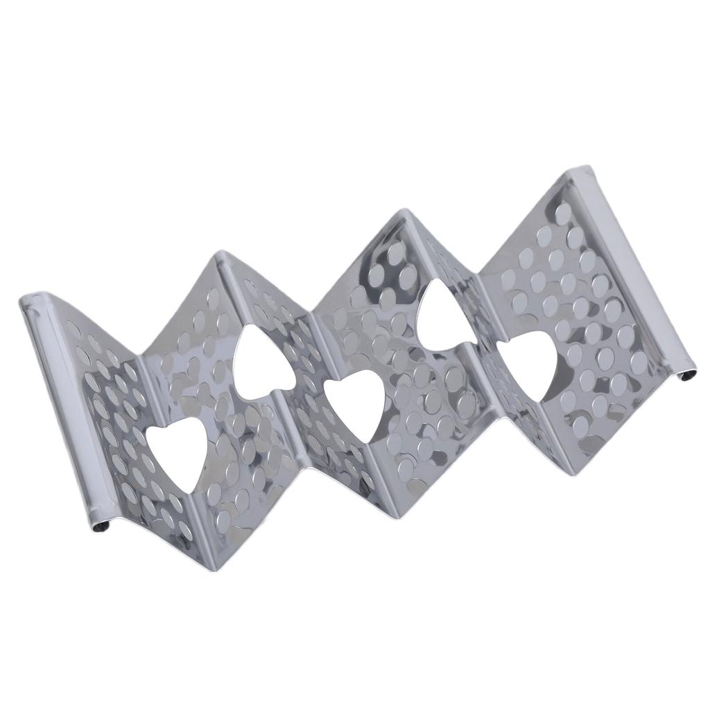 Set of 4 Stainless Steel Taco Racks Effective Taco Stands Holder for Professional Food Presentation at Home