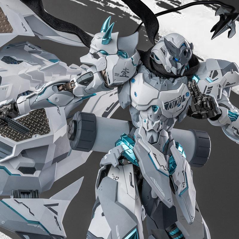 CANGDAO Model Shadow Realm CD-07W White Ghost Zhan Ming Original Chinese Mecha Alloy Articulated Finished Model Collection