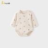 TONGTAI Baby Long Sleeve Pure Cotton Bodysuit