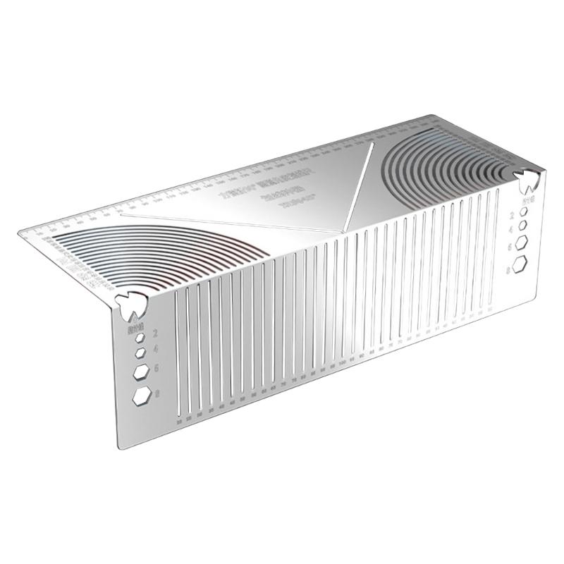 Adjustable Steel Bending Marking Gauges Square Metal Pipe Precisions Parallel Line Layout Tool Upgrades for 90 Degree Curves