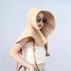 Summer Women's Sun Protection Hat Large Brim UV Protection Face Covering Neck Guard Hat Adjustable