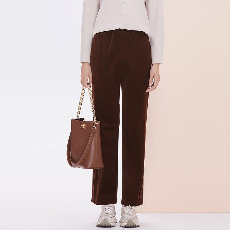 JESSIE Women's Elegant Corduroy Wide-Leg Pants JMWHH376