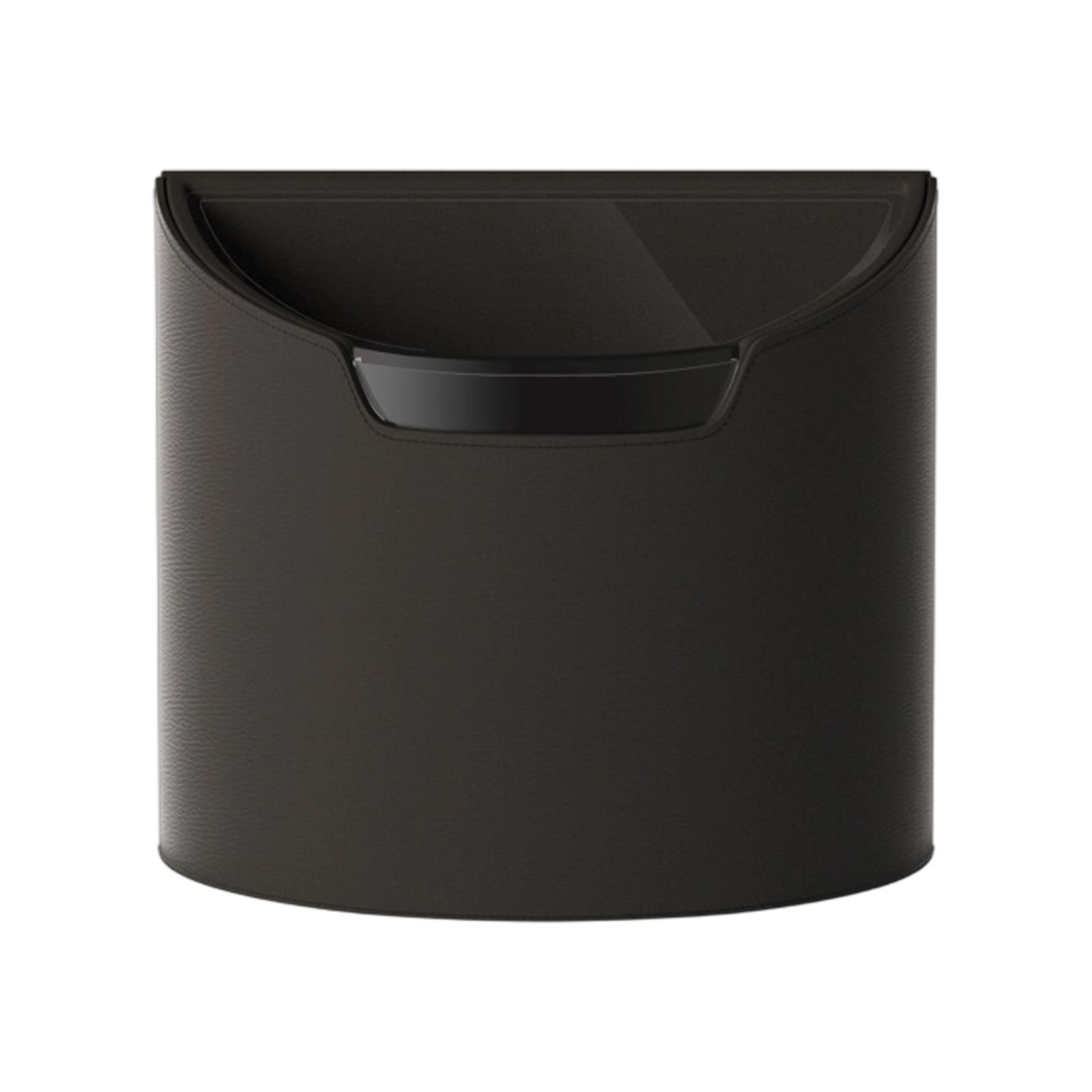 

Mini Car Trash Bin With Secure Door Pocket Attachments Small Size Odor Control Multiple Use Travel Waste Solution Upgrad