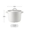Japanese-Style High Temperature Resistant Stone Pot Casserole for Making Soup Large Capacity Ceramic Pot Chinese Casseroles Gas