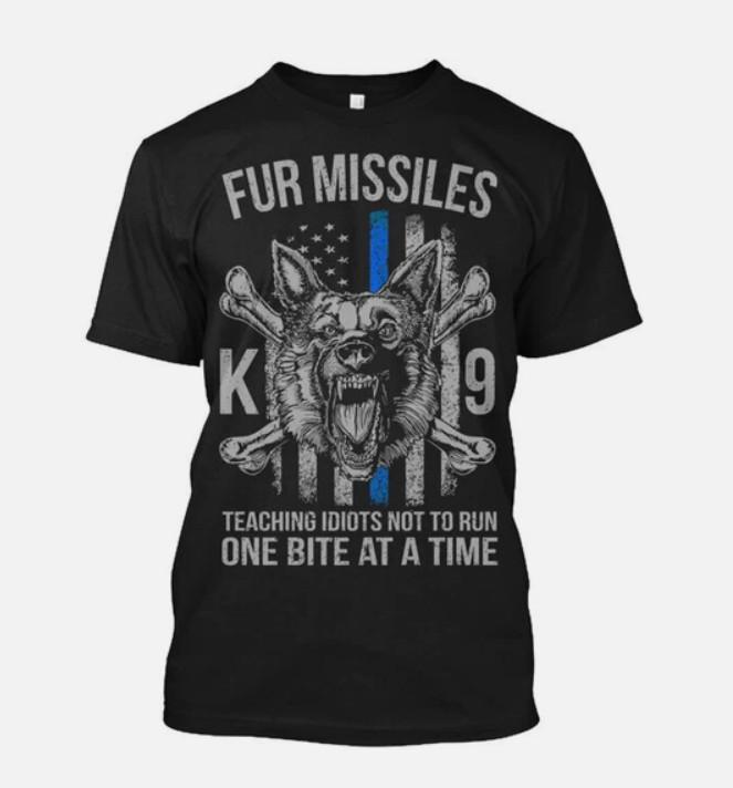 

DOG K9 TShirt Made in the USA Size S to 5XL Unisex T-Shirt XXXL