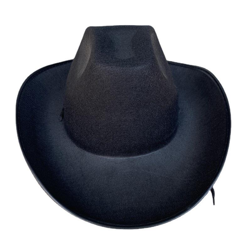 Polyester Western Cowboy Hat For Children And Adults