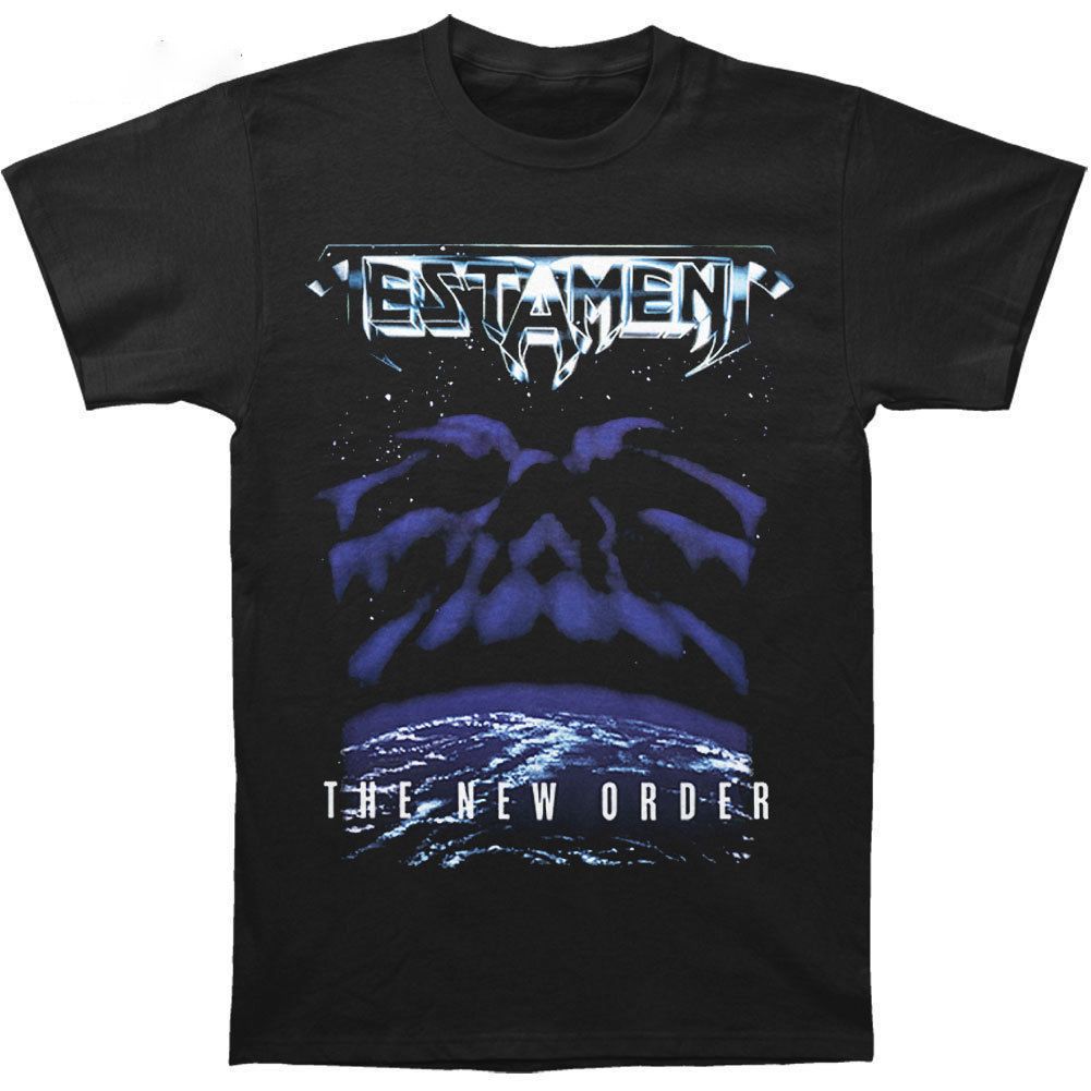 Unisex shirt Cotton Oversize Large Size The Order Tour Testat Band Classic Black