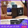2026 Hot Car Sticker New Car Storage Box Foldable Cup Holder Armrest Tissue Cup Phone Holder For Peugeot 206 307 308 3008 207 20