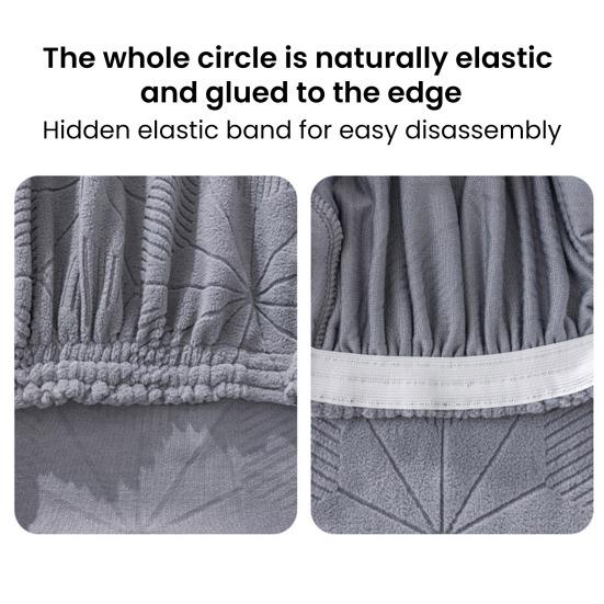 Aksamitny Pokrowiec na Krzesło do Jadalni Rozciągliwy Pokrowiec na Krzesło Parson Zdejmowany Zmywalny Ochraniacz na Siedzisko na Wesele Imprezę Domowy Restauracja Hotel Bankiet