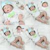 22 Inch Reborn Baby Doll Full Body Silicone Vinyl Realistic Newborn Boy Christmas Gift