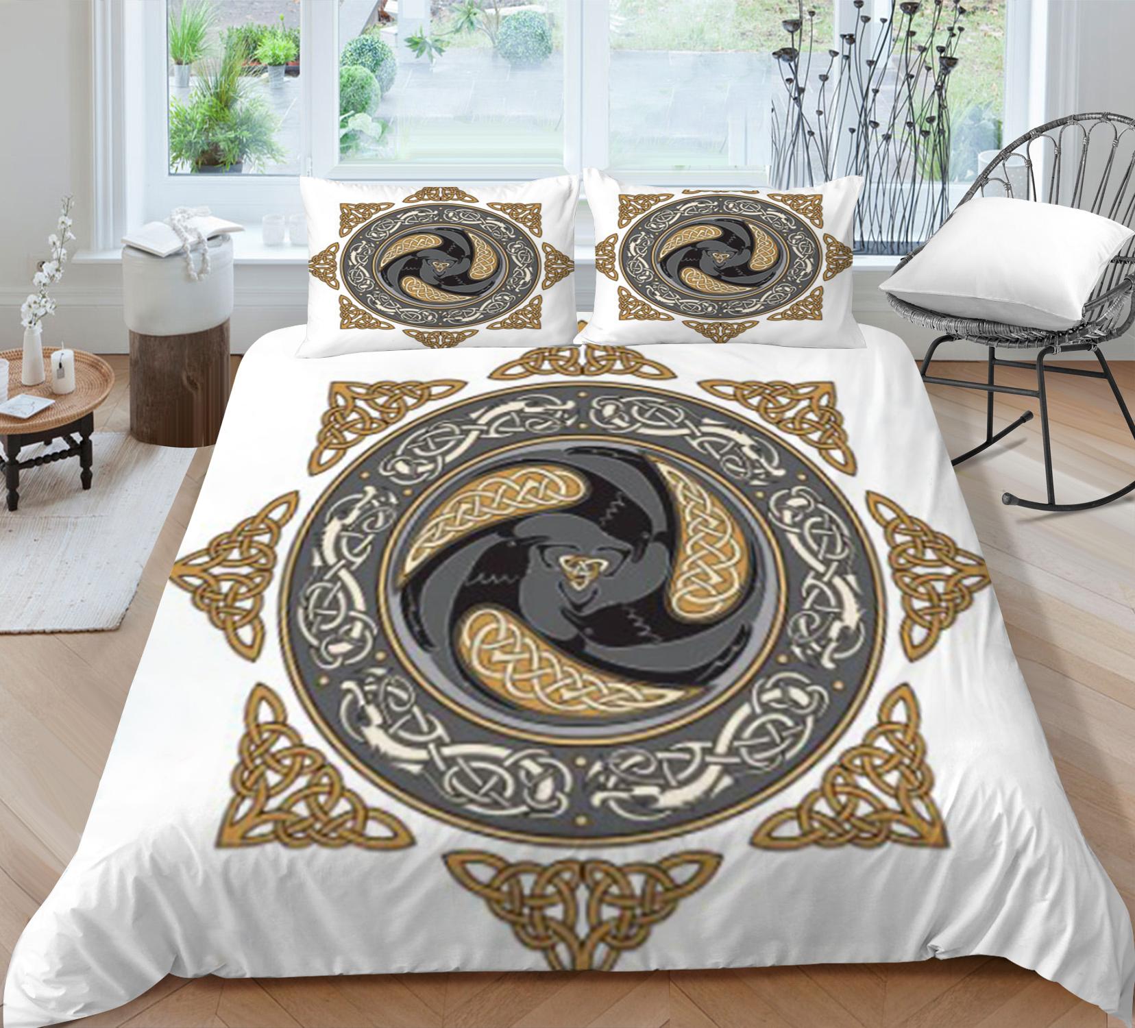 

Комплект пододеяльников в богемном стиле с 3D принтом, подростковое постельное белье размера «queen-size», дышащий домашний текстиль, роскошное постельное белье EU Single 135x200cm