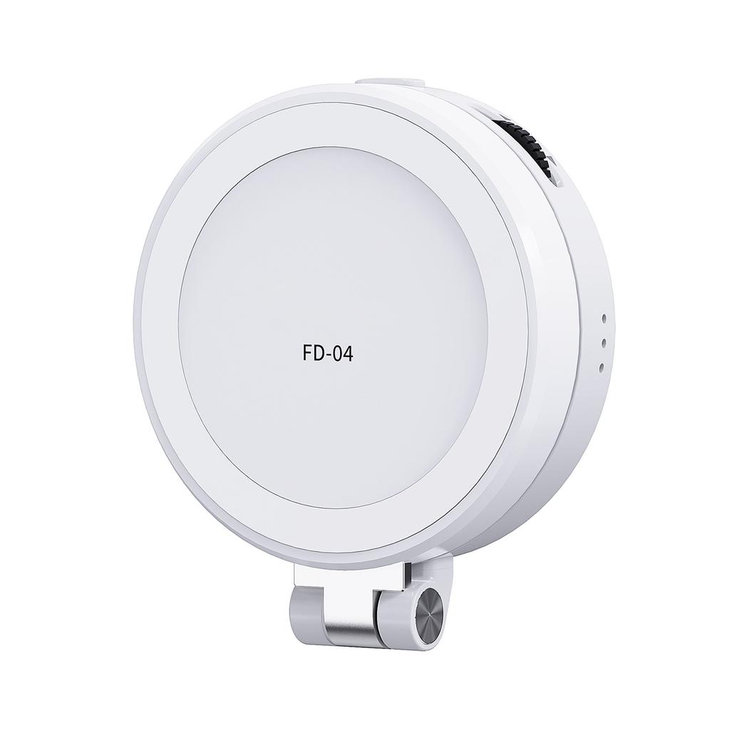 FD 04 Magnetic Selfie Light Phone LED Fill Lamp with Mirror 2500 8500K 360 Degree Rotation