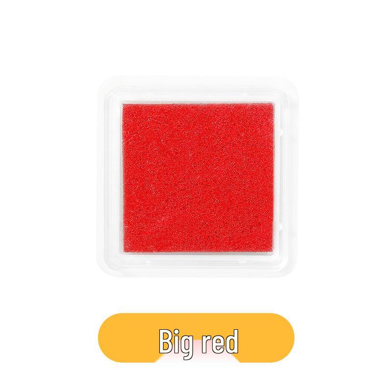 24-Color Children's Finger Painting Ink Pad - 3x3 Palm Print & Stamp Pad for Kindergarten