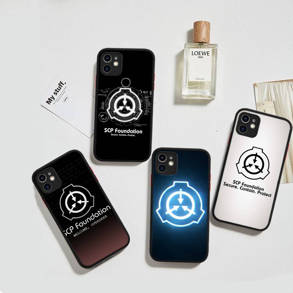SCP Foundation Game Sci Fi For IPhone 11 12 13 14 15 16 Pro Max Plus Matte Translucent Phone Cover