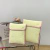 TS JYL laptop bag,Korean INS Envelope Embroidery Sleeve Macaron Color Tablet Laptop Bag
