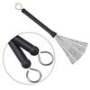 2Pcs Drum Brush Percussion Brushes Snare Brush Jazzes Drum Brushes Professional Nylon Wire Brush with Comfortable Handle