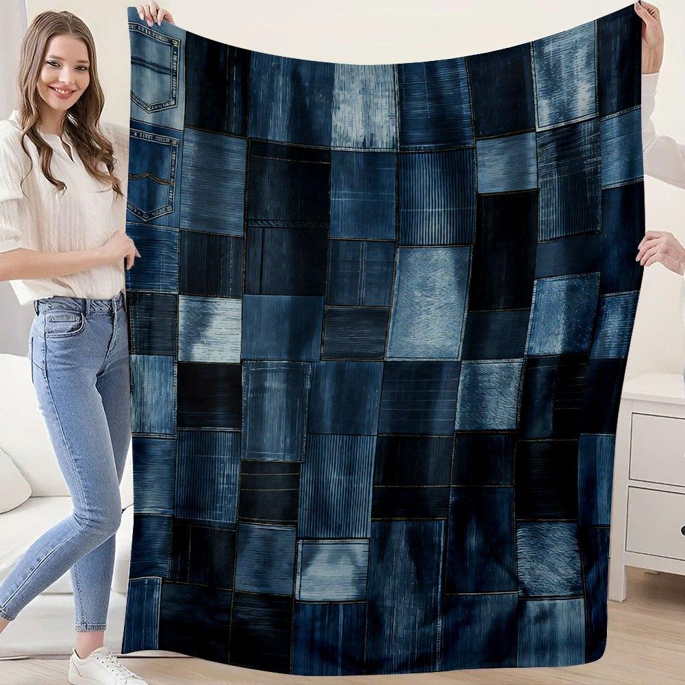 1pc with Widened Binding That Is Resistant to Fraying, and Features Reactive Printing and Dyeing That Resists Fading. The Flannel Fabric Remains Fluff