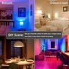 E27 Base Smart LED Bulb Dimable 220V Voltage Bluetooth Light Bedroom Light APP Control Bulb for Room Decoration Party Lights