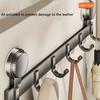 Door Back Wall Hook, No Drilling, Strong Load-bearing Adhesive Hook, Bathroom Entrance Door, Clothes Hook, Hanger