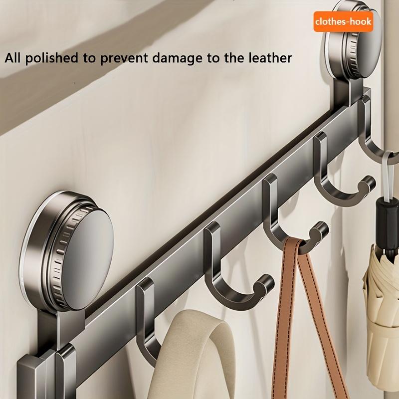 Door Back Wall Hook, No Drilling, Strong Load-bearing Adhesive Hook, Bathroom Entrance Door, Clothes Hook, Hanger
