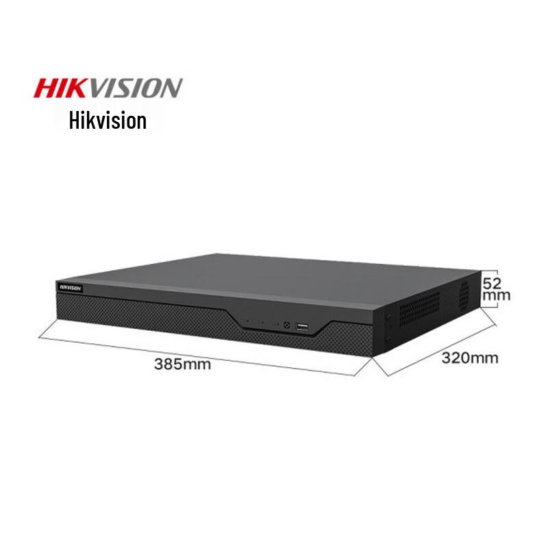 

HIKVISION Z-Series 16-Channel 2-Bay Smart NVR with Dual LAN Power Supply Version