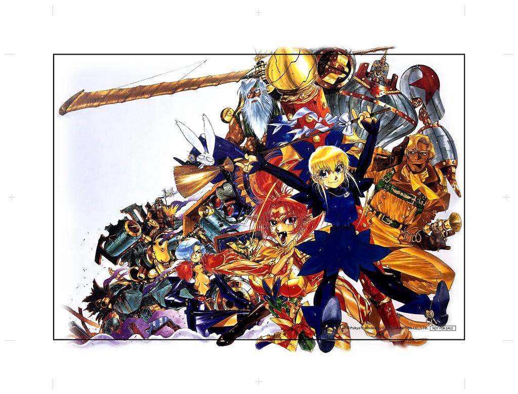 Psikyo SHOOTING LIBRARY PS4 Wallpaper Set Be Obtained or Used Due To Expiration Date Character Fine Board P3 Size Set Sengoku Vol.2 - (Digital Cannot