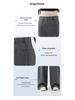 2025 High Waist Slim Straight Women's Floor-Length Drape Pants - Spring & Autumn Wide-Leg Suit Style.